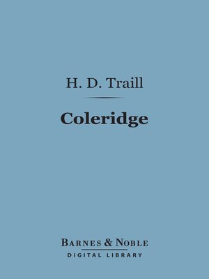 cover image of Coleridge (Barnes & Noble Digital Library)